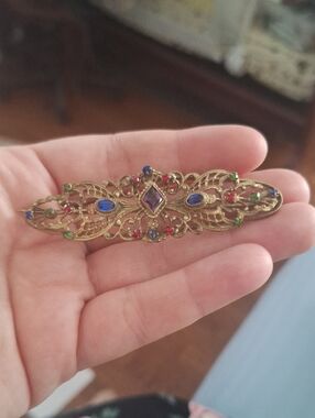 Czech Long Brooch
